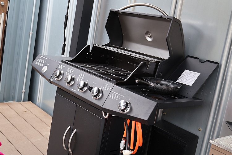 ガス直結 特大BBQグリル